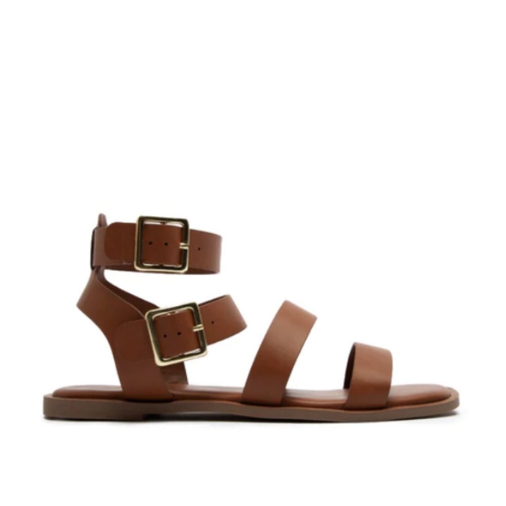 !! NEW !! Strappy Gladiator Sandals in Camel - Picture 5 of 12